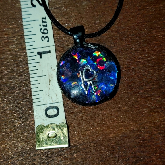 == - NWOT Hand made 17" necklace - Picture 2 of 8
